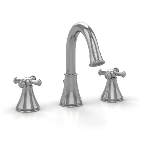 Toto TL220DDH#CP Vivian Alta Lavatory Faucet with Cross Handles - Chrome