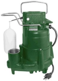 Zoeller M53-25 Automatic Sump Pump 43 GPM 3/10 HP, 25' Cord