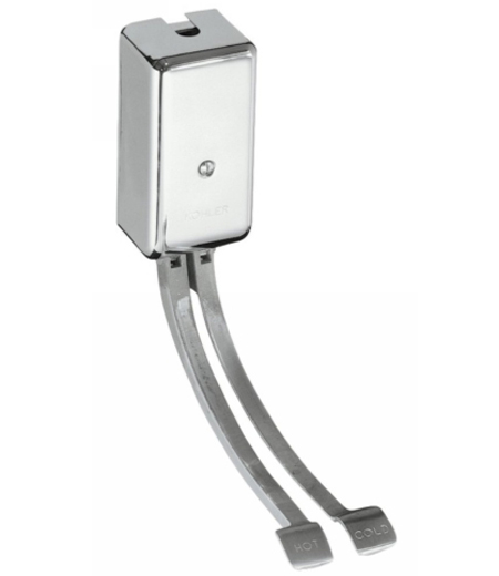 Kohler K-13816-CP Double Foot Control - Polished Chrome