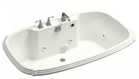 Kohler K-1457-H2-0 Portrait 5.5 Foot Whirlpool - White