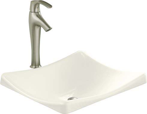 Kohler K-2833-96 Demilav Wading Pool Lavatory - Biscuit