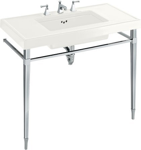 Kohler K-3029-0 Kathryn Console Firecaly Tabletop - White