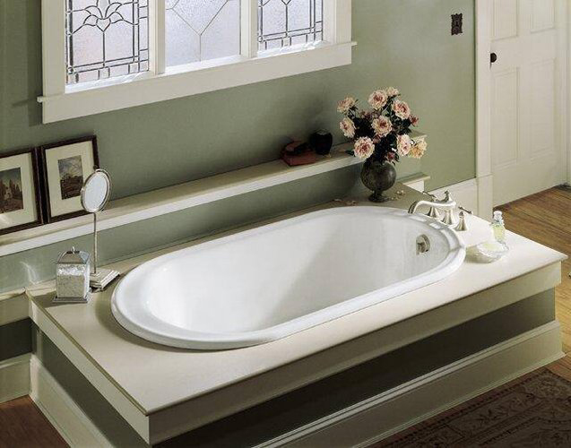 Kohler K-711-0 Iron Works Bath - White