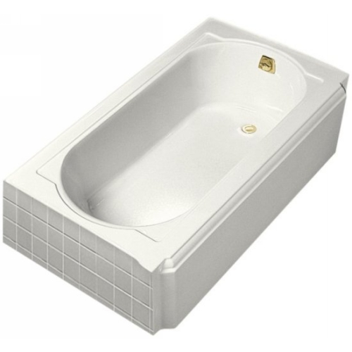 Kohler K-722-0 Memoirs 5' Bath With Right-Hand Drain - White