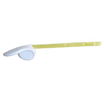 Lasco 04-1743 Flat Arm Trip Lever - White