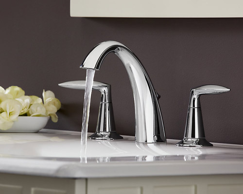 Kohler K-45102-4-CP Alteo Widespread Lavatory Faucet